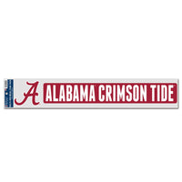 Alabama Crimson Tide Fan Decals 3" x 17"
