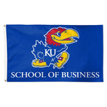Kansas Jayhawks Business Flag - Deluxe 3' X 5'