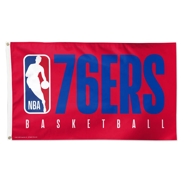 Philadelphia 76ers TBOARD Flag - Deluxe 3' X 5'