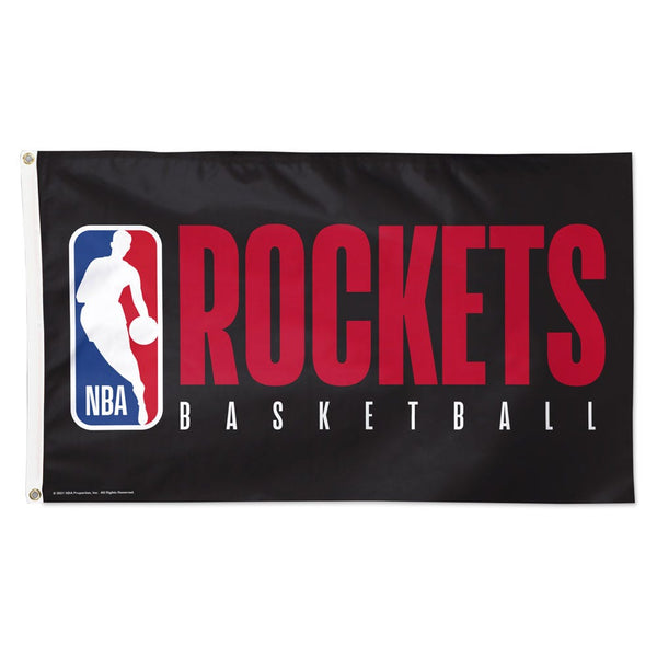Houston Rockets Board Flag - Deluxe 3' X 5'