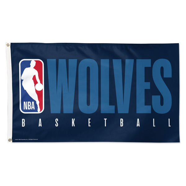 Minnesota Timberwolves Flag - Deluxe 3' X 5'