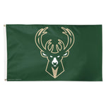 Milwaukee Bucks Primary green Flag - Deluxe 3' X 5'