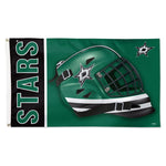 Dallas Stars mask Flag - Deluxe 3' X 5'