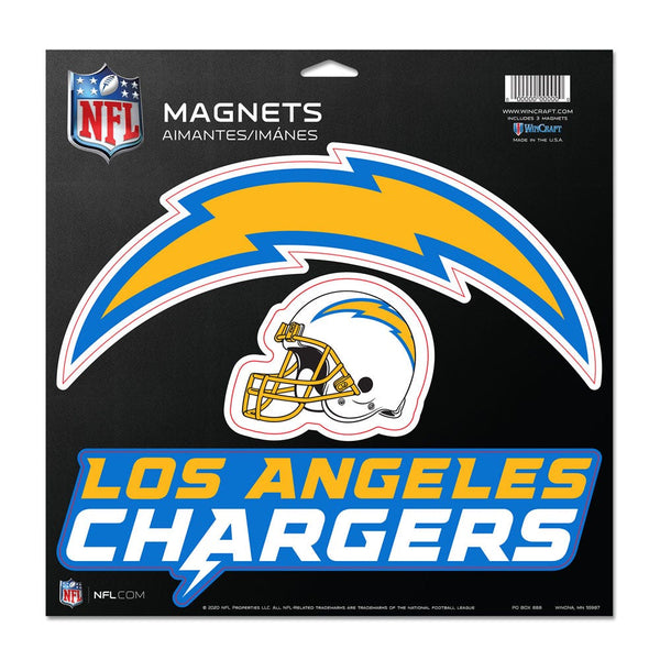 Los Angeles Chargers Vinyl Magnet 11" x 11"