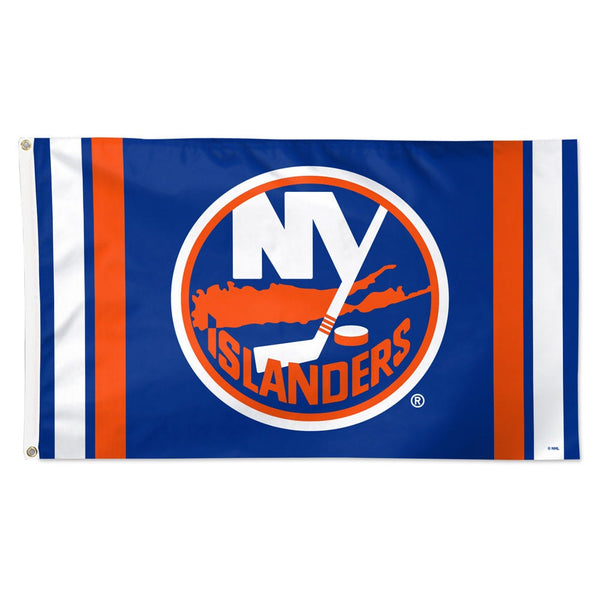 New York Islanders V STRIPE Flag - Deluxe 3' X 5'