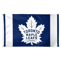 Toronto Maple Leafs V STRIPE Flag - Deluxe 3' X 5'