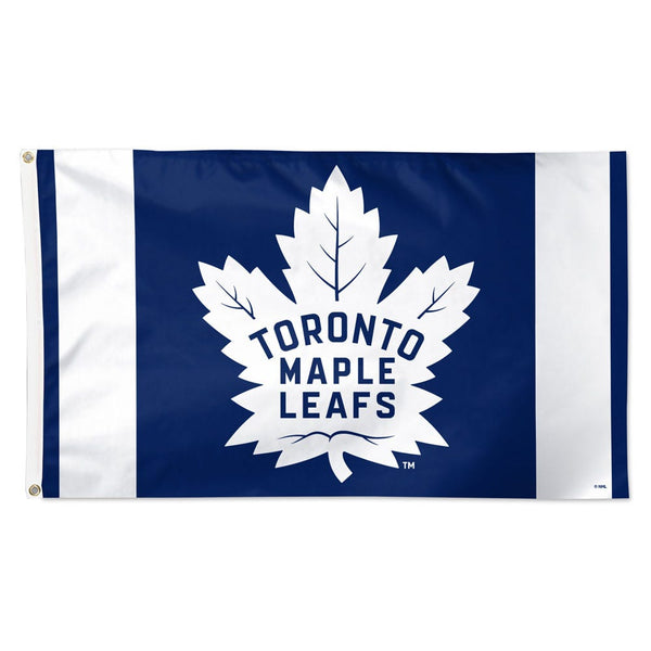 Toronto Maple Leafs V STRIPE Flag - Deluxe 3' X 5'