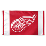 Detroit Red Wings V STRIPE Flag - Deluxe 3' X 5'