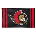 Ottawa Senators V STRIPE Flag - Deluxe 3' X 5'