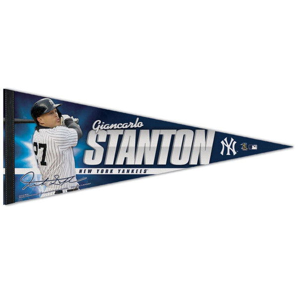 New York Yankees PLAYERS CHOICE DIAMOND CLUB(R) Premium Pennant 12" x 30" Giancarlo Stanton