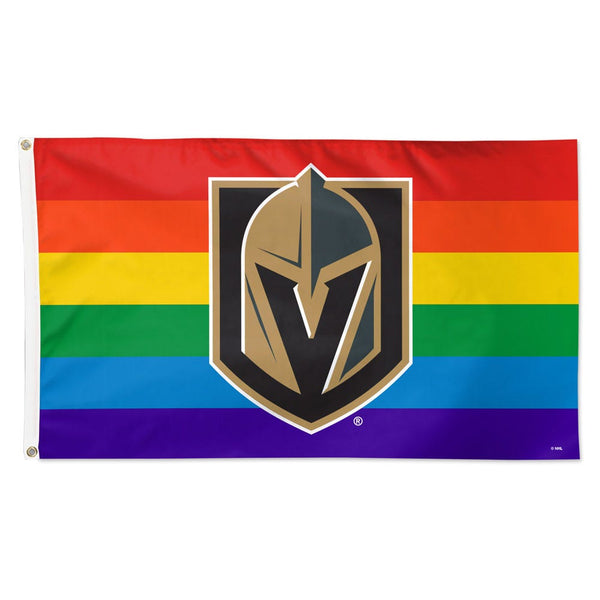 Vegas Golden Knights Pride Flag - Deluxe 3' X 5'