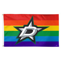 Dallas Stars PRIDE Flag - Deluxe 3' X 5'