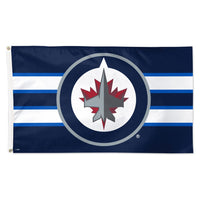 Winnipeg Jets H STRIPE Flag - Deluxe 3' X 5'