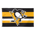 Pittsburgh Penguins H STRIPE Flag - Deluxe 3' X 5'