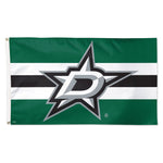 Dallas Stars H STRIPE Flag - Deluxe 3' X 5'