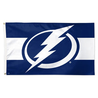 Tampa Bay Lightning H STRIPE Flag - Deluxe 3' X 5'