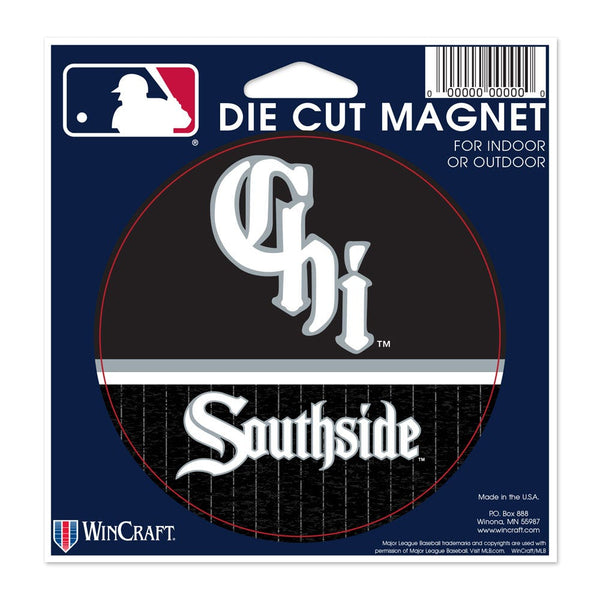 Chicago White Sox City Connect Die Cut Magnet 4.5" x 6"