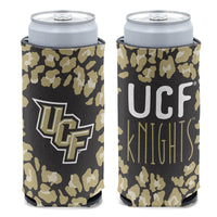 UCF Knights Leopard 12 oz Slim Can Cooler