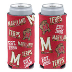 Maryland Terrapins 12 oz Slim Can Cooler
