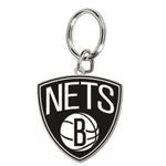 Brooklyn Nets Cloisonne Key Ring Carded
