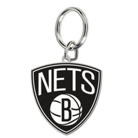 Brooklyn Nets Cloisonne Key Ring Carded