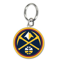 Denver Nuggets Cloisonne Key Ring Carded