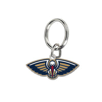 New Orleans Pelicans Cloisonne Key Ring Carded
