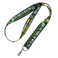 Green Bay Packers / Star Wars Yoda/Vader Lanyard 1"