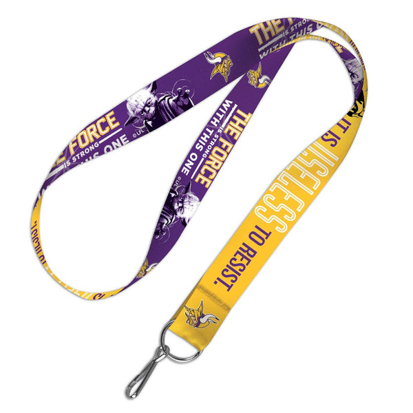 Minnesota Vikings / Star Wars Yoda & Vader Lanyard 1"