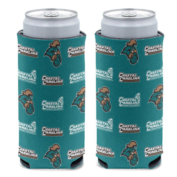 Wholesale-Coastal Carolina Chanticleers 12 oz Slim Can Cooler