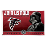 Atlanta Falcons / Star Wars Darth Vader Flag - Deluxe 3' X 5'