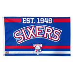 Philadelphia 76ers EST Flag - Deluxe 3' X 5'
