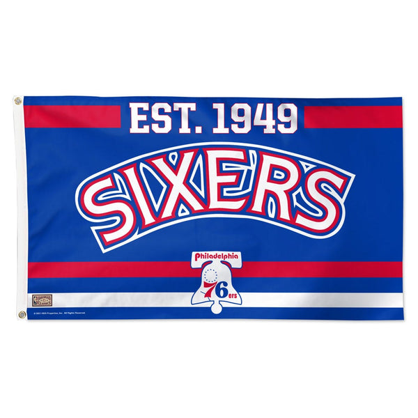 Philadelphia 76ers EST Flag - Deluxe 3' X 5'