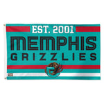 Memphis Grizzlies est Flag - Deluxe 3' X 5'