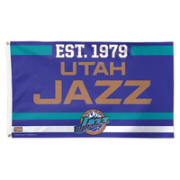 Utah Jazz EST Flag - Deluxe 3' X 5'