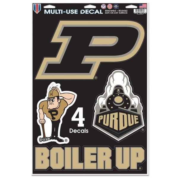 Wholesale-Purdue Boilermakers Multi-Use Decal 11" x 17"