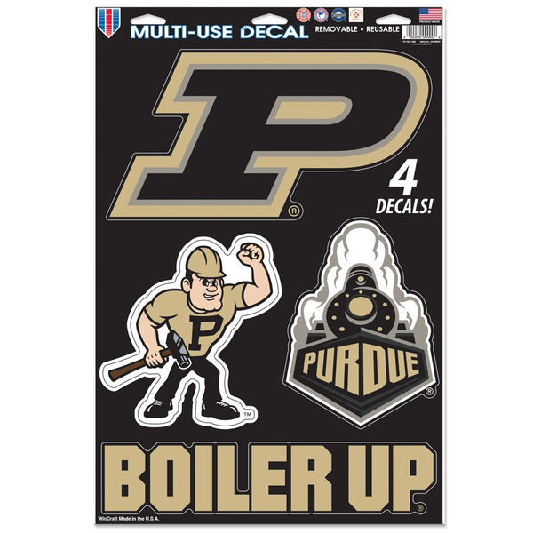 Purdue Boilermakers Multi-Use Decal 11" x 17"