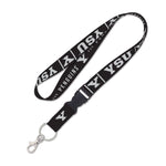 Wholesale-Youngstown State Penguins BLACKOUT Lanyard w/detachable buckle 1"