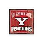 Wholesale-Youngstown State Penguins Wooden Magnet 3" X 3"