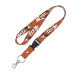 Texas Longhorns TIE DYE Lanyard w/detachable buckle 1"