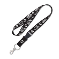 Missouri Tigers BLACKOUT Lanyard w/detachable buckle 1"
