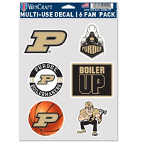 Wholesale-Purdue Boilermakers 6 PACK; BASKETBALL Multi Use 6 Fan Pack