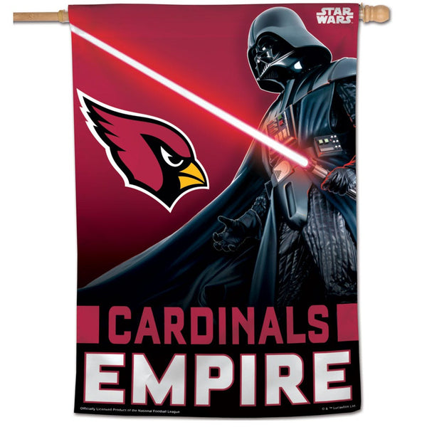 Arizona Cardinals / Star Wars Darth Vader Vertical Flag 28" x 40"