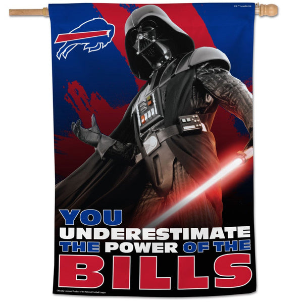 Buffalo Bills / Star Wars Darth Vader Vertical Flag 28" x 40"