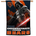 Chicago Bears / Star Wars Darth Vader Vertical Flag 28" x 40"