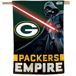Green Bay Packers / Star Wars Vader Vertical Flag 28" x 40"
