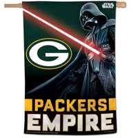 Green Bay Packers / Star Wars Vader Vertical Flag 28" x 40"