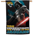 Jacksonville Jaguars / Star Wars Darth Vader Vertical Flag 28" x 40"