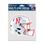 Wholesale-Nebraska Cornhuskers HELMET Fan Decals 3.75" x 5"