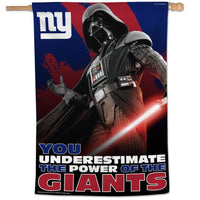 New York Giants / Star Wars Darth Vader Vertical Flag 28" x 40"